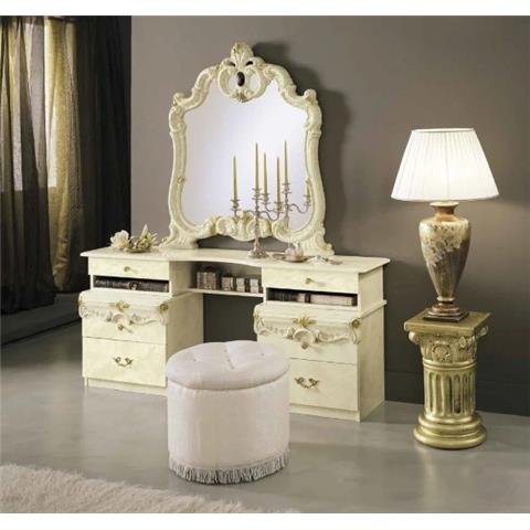Camel Barocco Ivory Italian Vanity Dresser Only