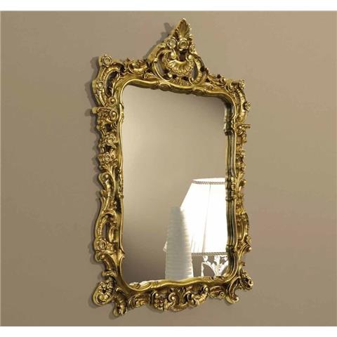 Camel Siena Night Ivory Italian Gold Mirror - 71cm x 105.5cm