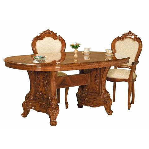 Versailles EXT Mahogany Dining Table & 6 Chairs