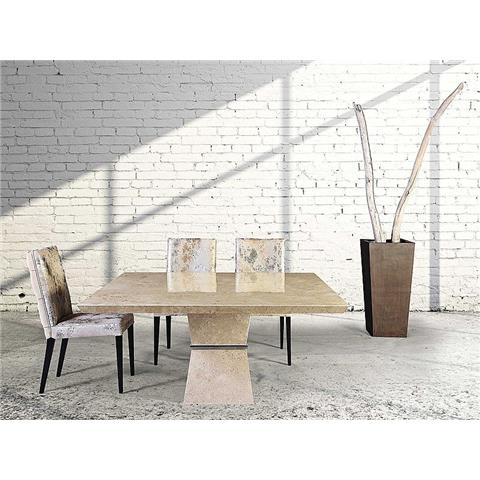 1.8m CLEPSY PLUS STONE - Rectangular Marble Dining Table
