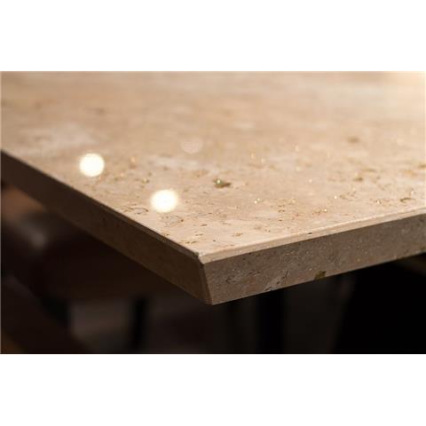 1.8m CLEPSY PLUS WOOD - Rectangular Marble Dining Table