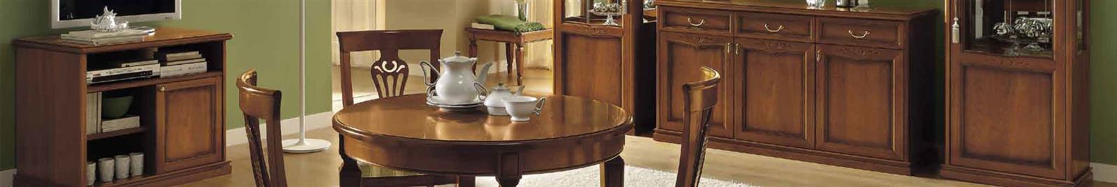 Nostalgia Walnut - Classic Italian Living Room