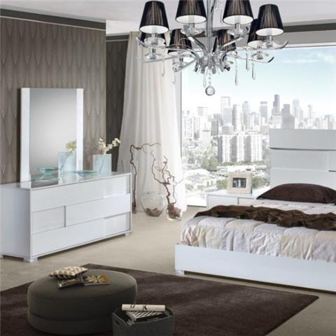 Ancona White - Modern Bedroom Furniture