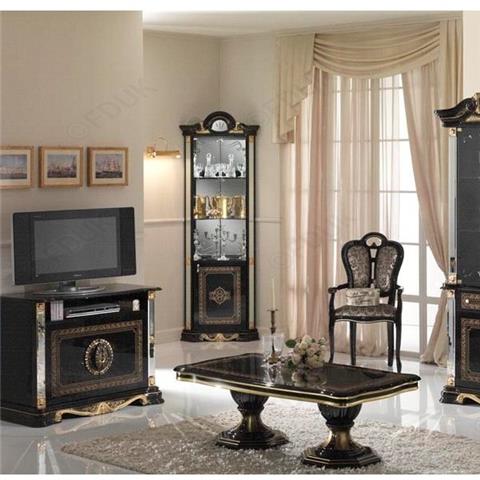 Betty - Black - Classic Italian Living Room