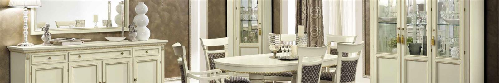 Treviso Day - White Ash - Classic Italian Dining Room Furniture