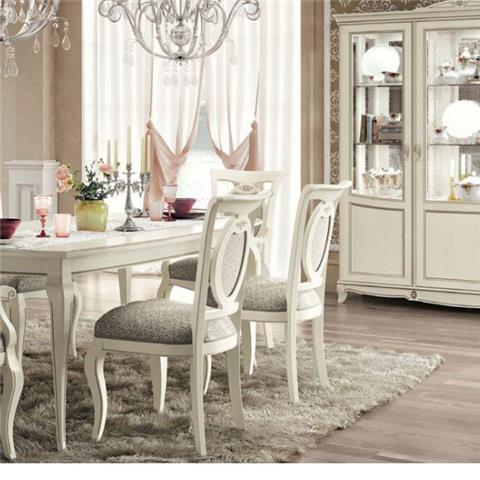 Fantasia - Antique - White - Classic Italian Dining Room Furniture