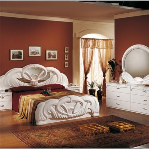 Giada White  - Classic Italian Bedroom Furniture