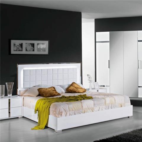 San Marino White - Modern Bedroom Furniture