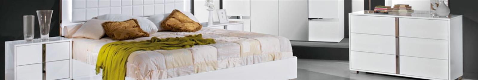 San Marino White - Modern Bedroom Furniture