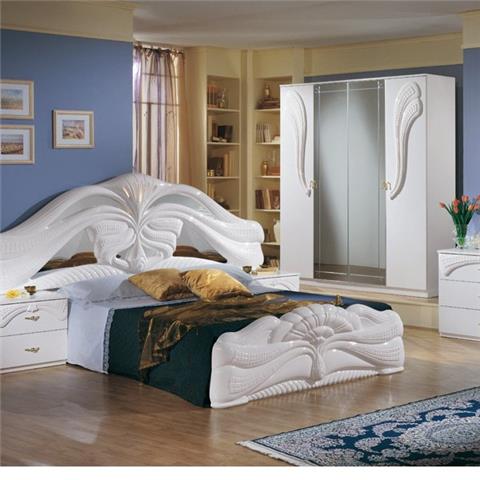 Silvia White - Classic Italian Bedroom Furniture