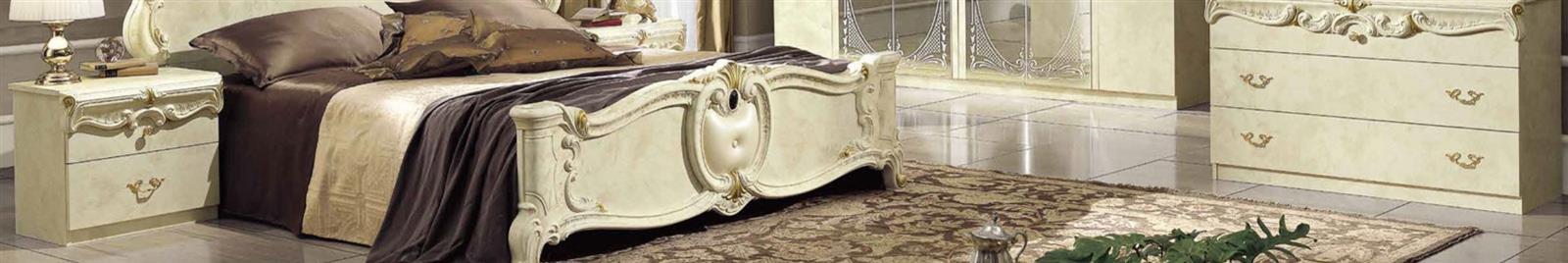 Barocco Ivory Range - Italian Bedroom Furniture
