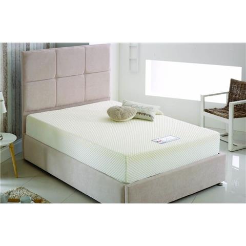 Kayflex 5ft Platinum 17.5cm Reflex Visco Memory Foam Ottoman Divan Bed