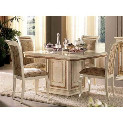 Arredoclassic Leonardo Italian 120cm-160cm Extending Dining Table Only