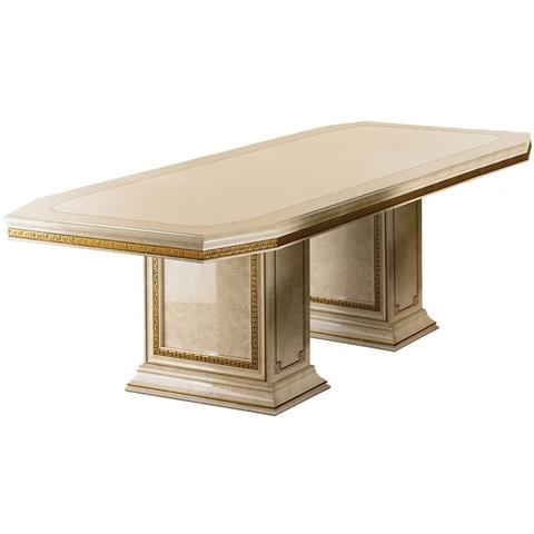 Arredo Classic Leonardo Golden Italian 200cm-300cm Rectangular Extending Dining Table Only