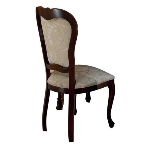 Arredo Classic Donatello Brown Italian Fabric Dining Chair (Pair)