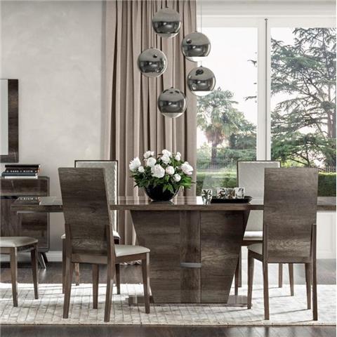 Medea - Modern Italia Dining Set with 6 chairs by Status Italy