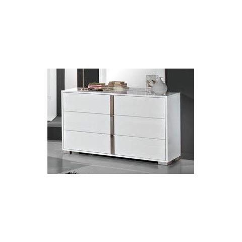 H2O Design San Marino White Dresser