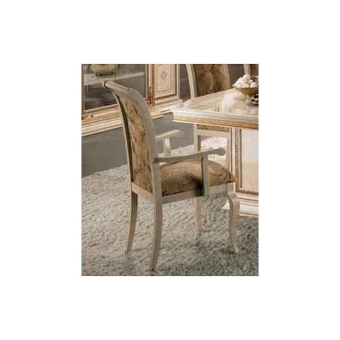 Arredoclassic Leonardo Italian Fabric Dining Armchair