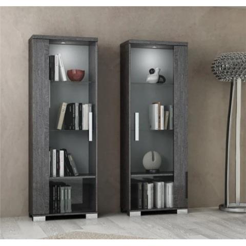 Sarah Grey Birch Display Cabinet