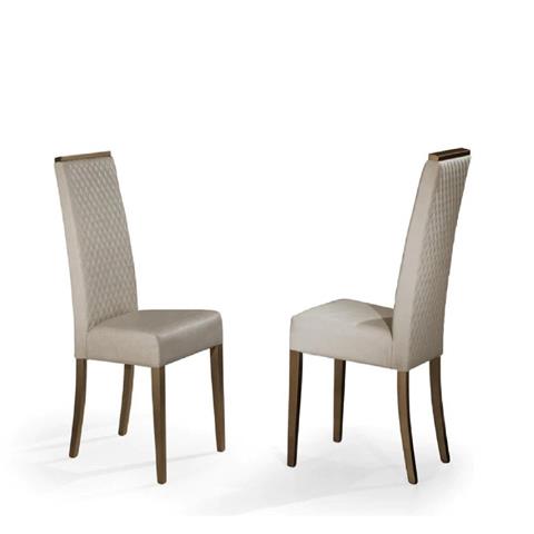 H2O Design Desiree Bronze Gold Italian Dining Chair in Pair