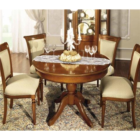 Torriani Walnut Ext Table With 4 Chairs