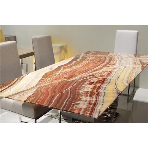 1.8m Eye Slim Edge - Rectangular Marble Dining Table