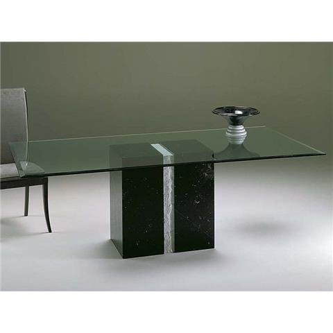 1.8m ARTISTICA PURE BASE - Rectangular Marble Dining Table