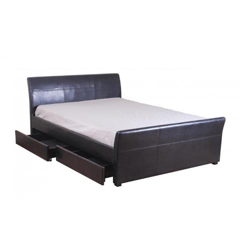 Viva 4 Drawer PVC King Size Bed