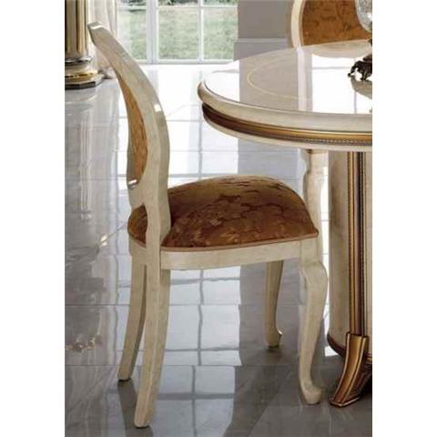 Arredoclassic Melodia Golden Italian Fabric Dining Chair