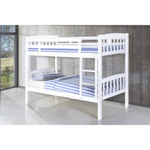Heartlands Ashbrook Solid Wood Bunk Bed - White