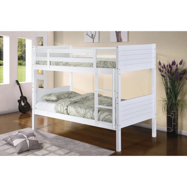 Heartlands Castleton Solid Wood Bunk Bed - White