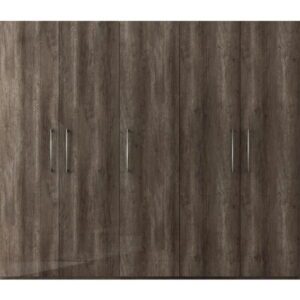 Status Dea Night Vintage Oaks Italian 5 Door Wardrobe