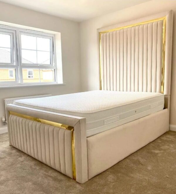 Gold Strip Bed