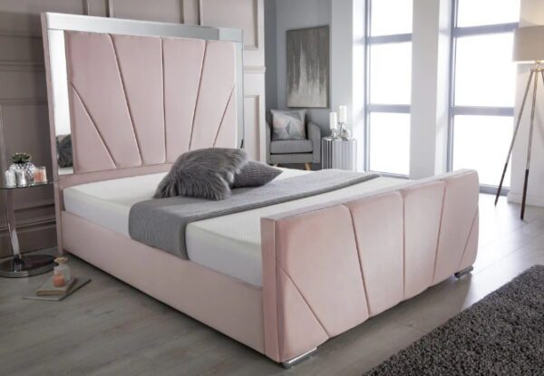 Sunrise Mirrored Bed