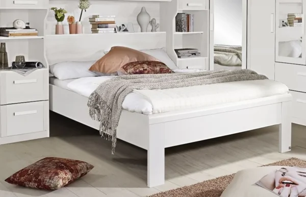 Rauch Rivera White Bed - Image 2