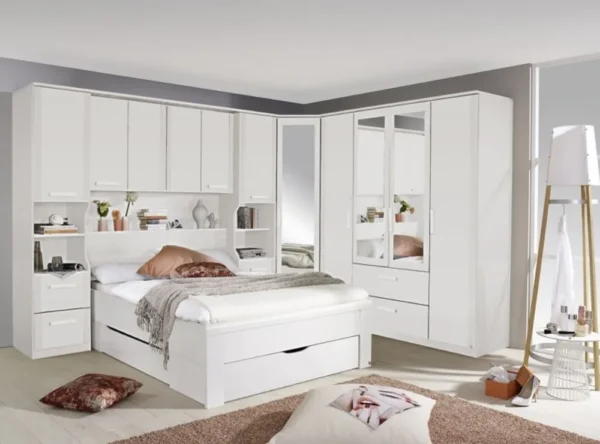Rauch Rivera White Bed - Image 4