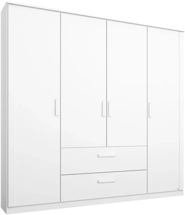 Rauch Rivera White Wardrobe - Image 2