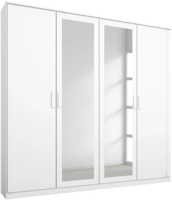 Rauch Rivera White Wardrobe - Image 3