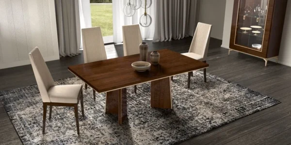 Status Eva Day Walnut Brown 250cm Italian Dining Table - Image 2