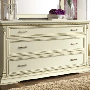 Camel Treviso White Ash Italian Single Dresser