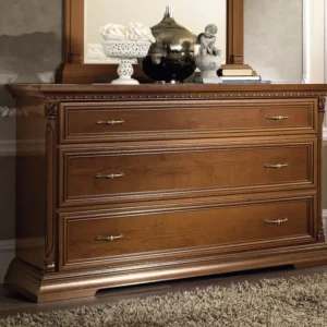 Camel Treviso Cherry Wood Italian Single Dresser