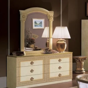 Camel Aida Ivory Italian Double Dresser