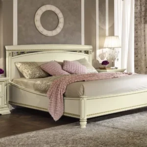Camel Treviso White Ash Italian 6ft Queen Size Bed