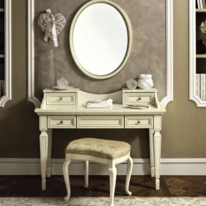 Camel Treviso White Ash Italian Dressing Table