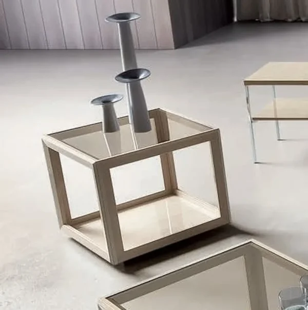 Modum Elite Sand Birch Italian Lamp Table