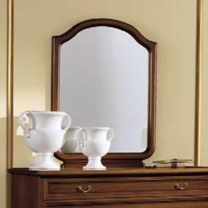 Camel Nostalgia Walnut Italian Gendarme Dressing Mirror