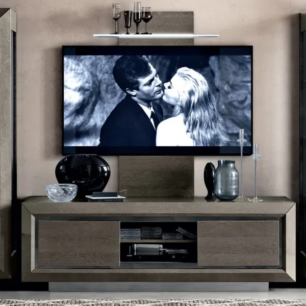 Modum Elite Silver Birch Italian TV Unit