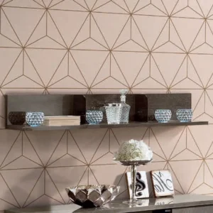Modum Platinum Italian Silver Wall Shelf