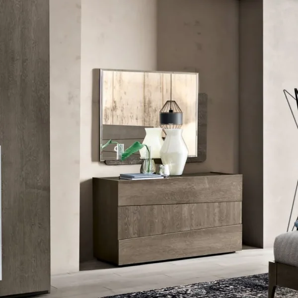 Modum Tekno Silver Birch Italian Single Dresser