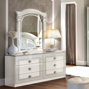 Camel Aida White Italian Double Dresser